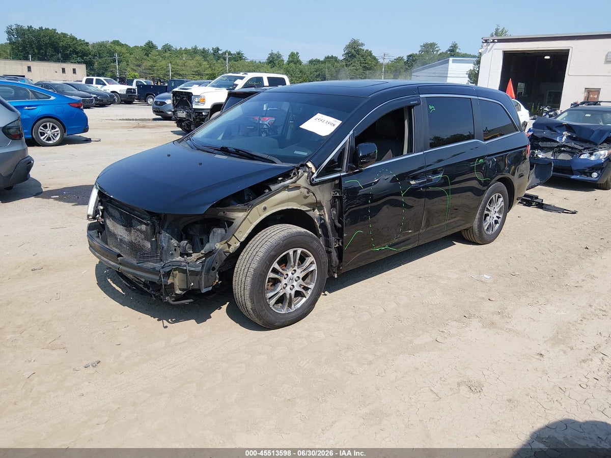 2013 HONDA ODYSSEY EX-L — снимка 2