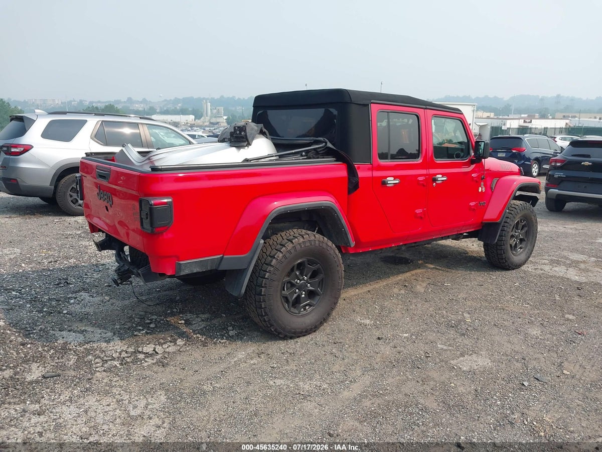 2022 JEEP GLADIATOR WILLYS 4X4 — снимка 4