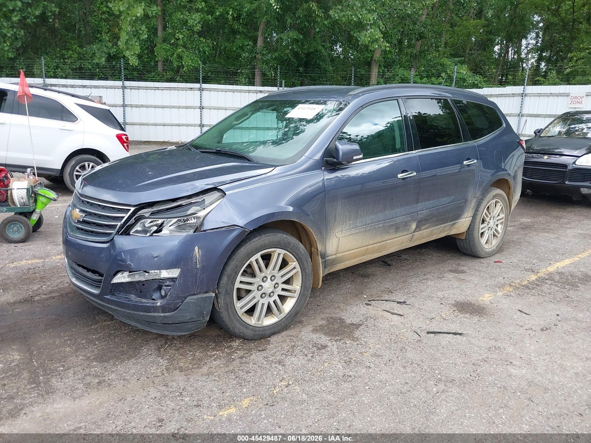 2014 CHEVROLET TRAVERSE 1LT — снимка 2