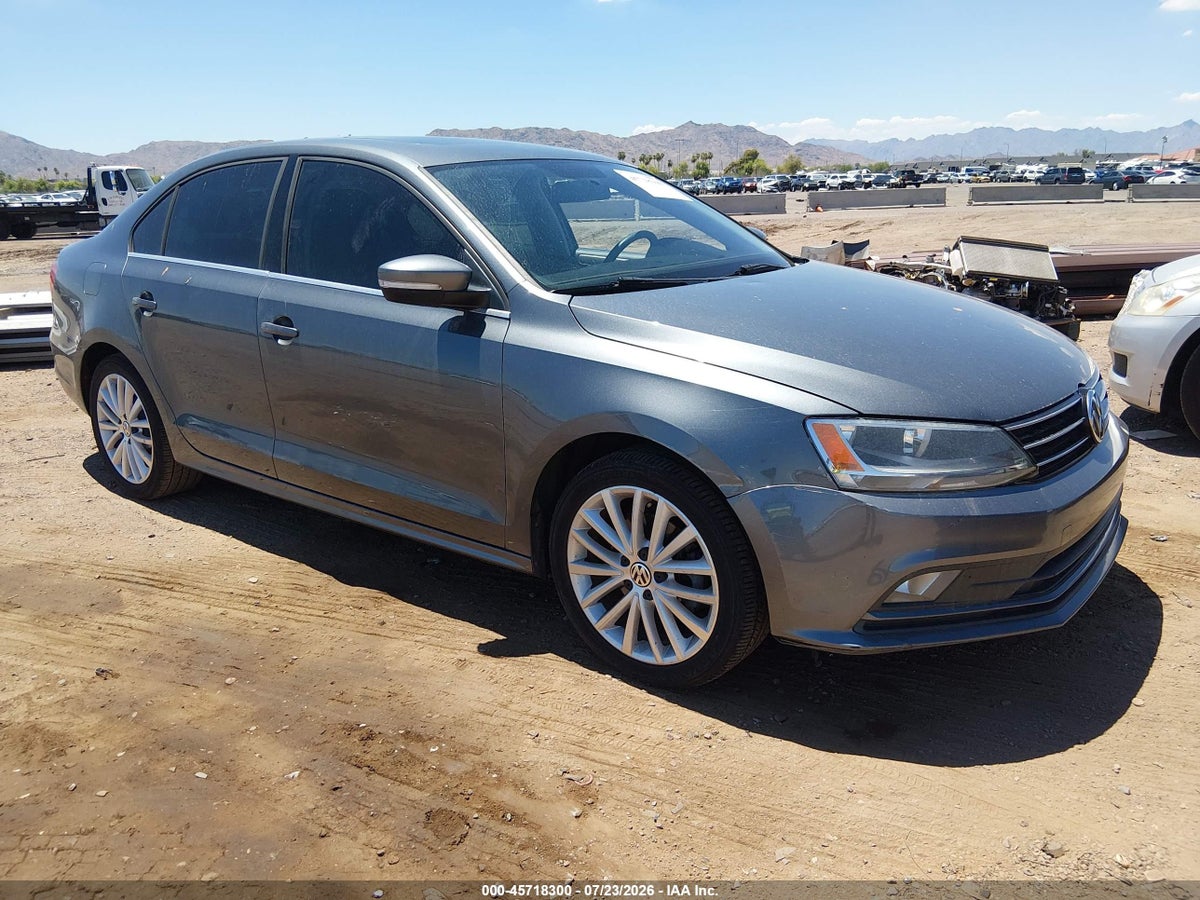 2015 VOLKSWAGEN JETTA 1.8T SE