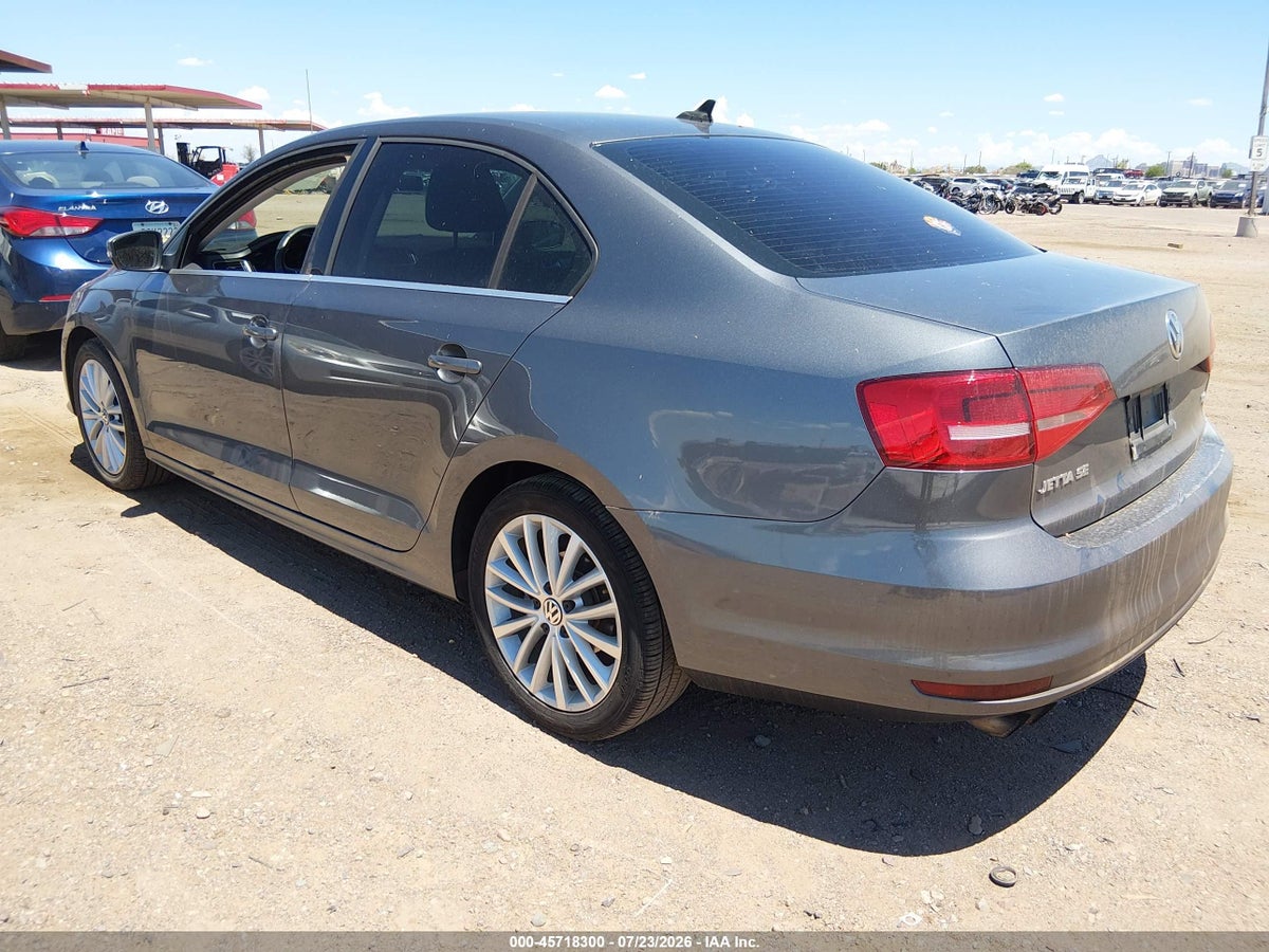 2015 VOLKSWAGEN JETTA 1.8T SE — снимка 3