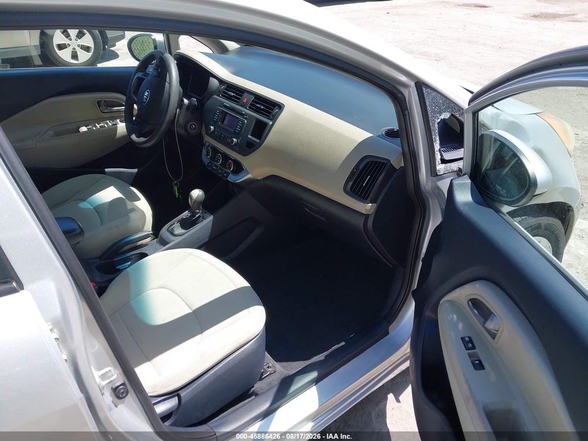 2013 KIA RIO EX — снимка 5