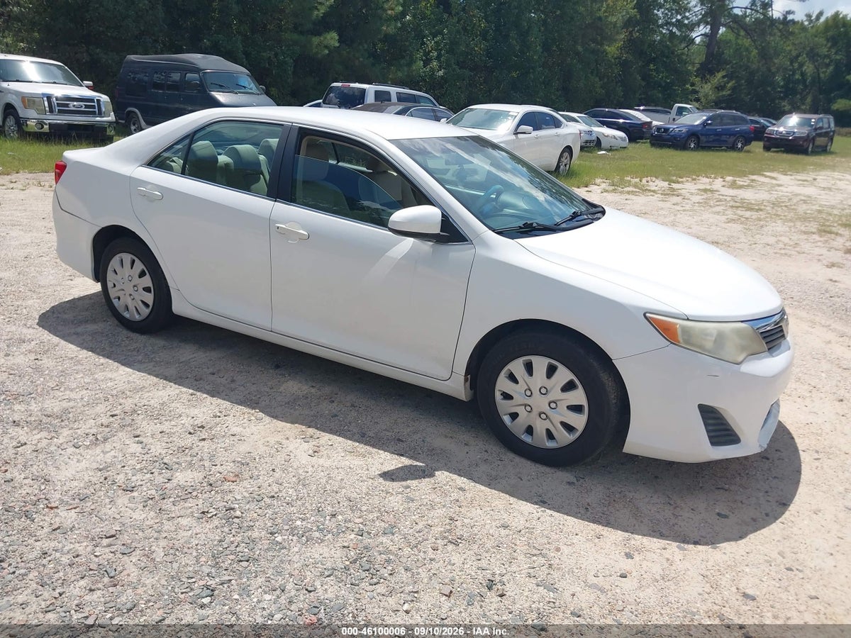 2012 TOYOTA CAMRY L