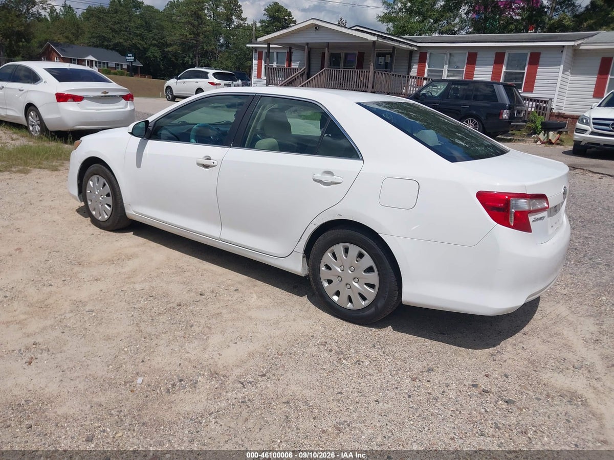 2012 TOYOTA CAMRY L — снимка 3