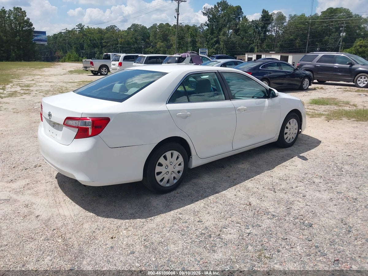 2012 TOYOTA CAMRY L — снимка 4
