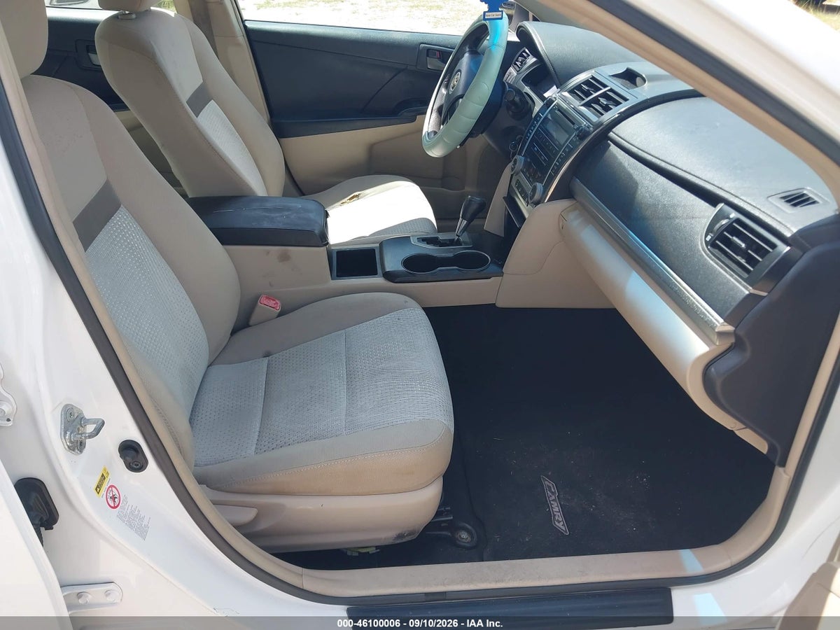 2012 TOYOTA CAMRY L — снимка 5