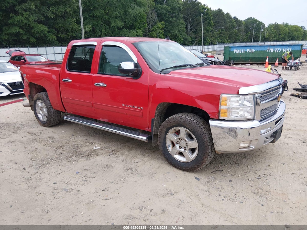 2012 CHEVROLET SILVERADO 1500 LT