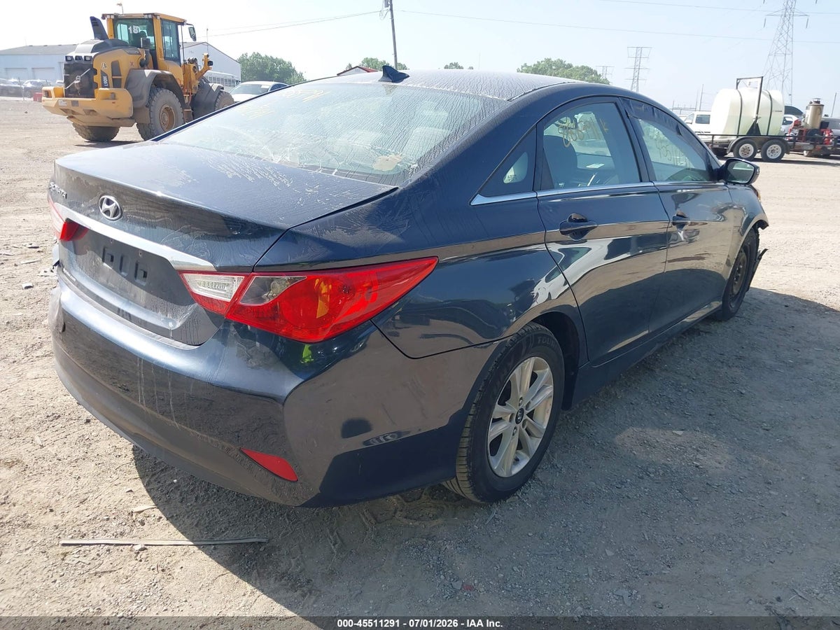 2014 HYUNDAI SONATA GLS — снимка 4