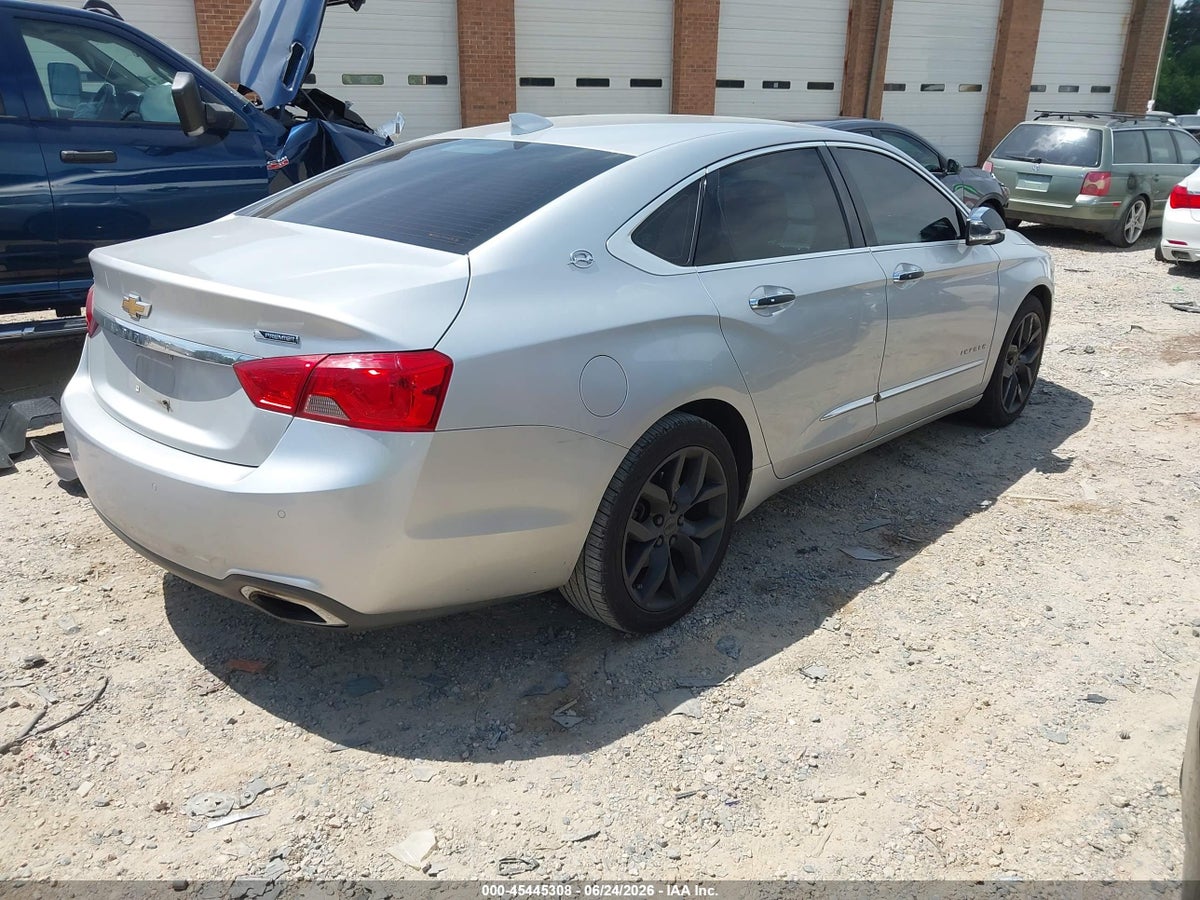 2017 CHEVROLET IMPALA 2LZ — снимка 4