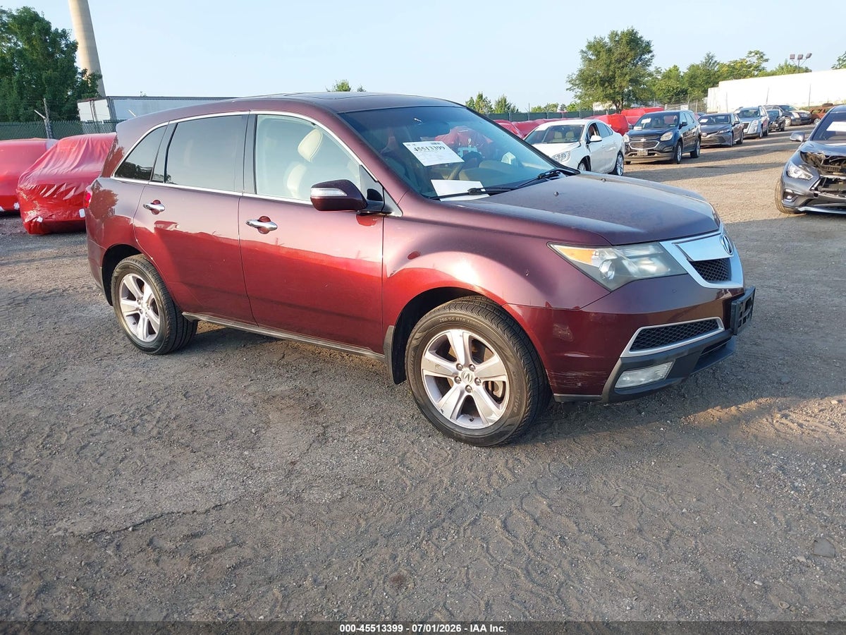 2013 ACURA MDX TECHNOLOGY PACKAGE
