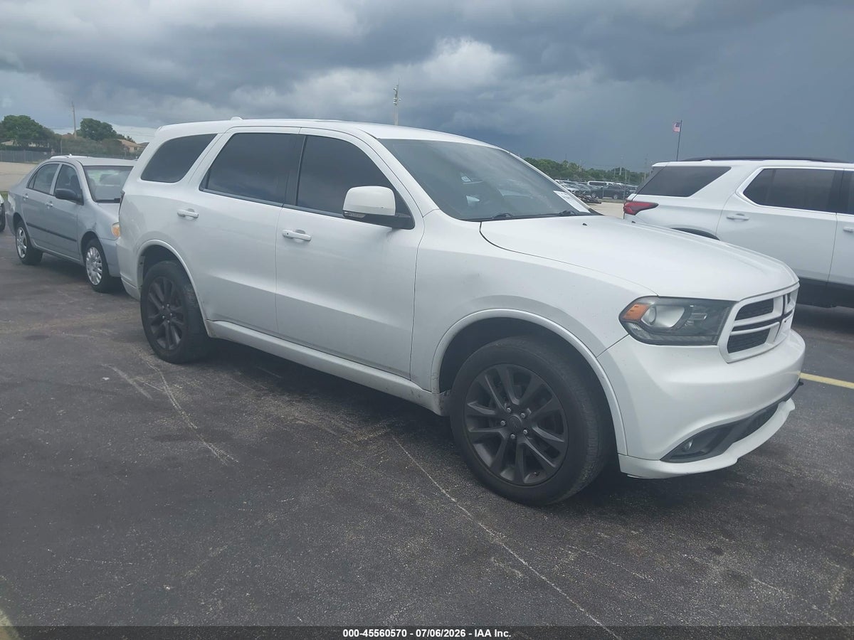 2017 DODGE DURANGO GT AWD
