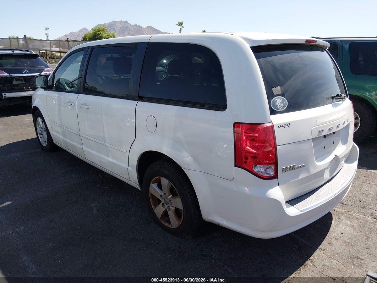 2013 DODGE GRAND CARAVAN SE — снимка 3