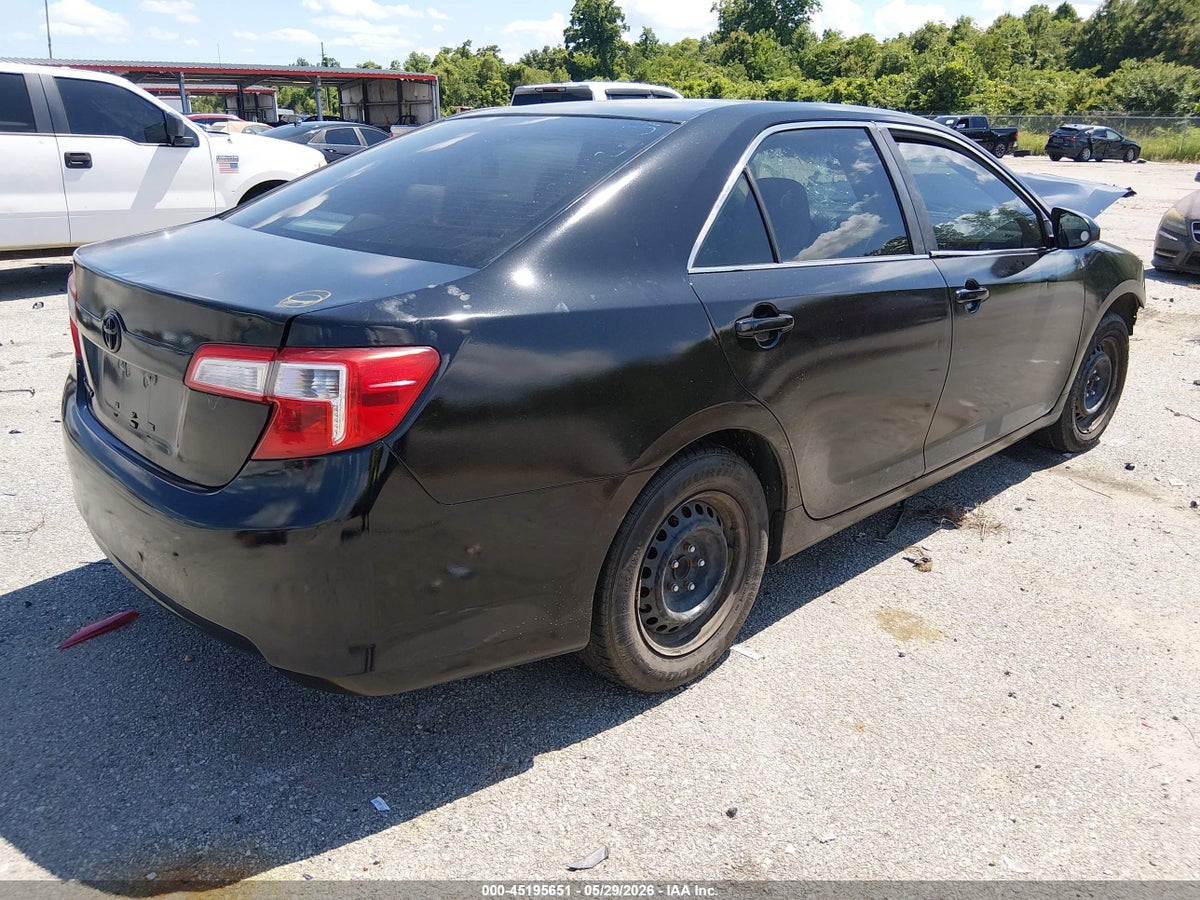 2012 TOYOTA CAMRY L — снимка 4