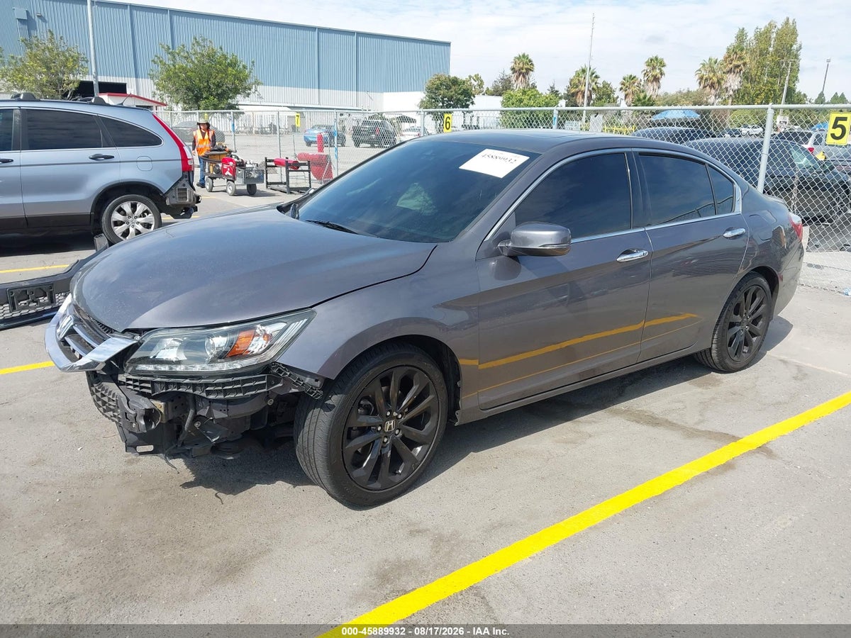 2014 HONDA ACCORD EX-L V-6 — снимка 2