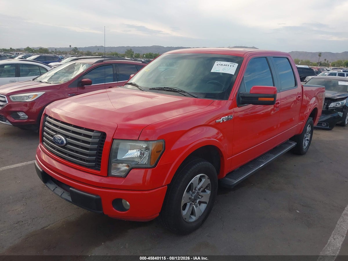 2010 FORD F-150 FX2 SPORT/HARLEY-DAVIDSON/KING RANCH/LARIAT/PLATINUM/XL/XLT — снимка 2