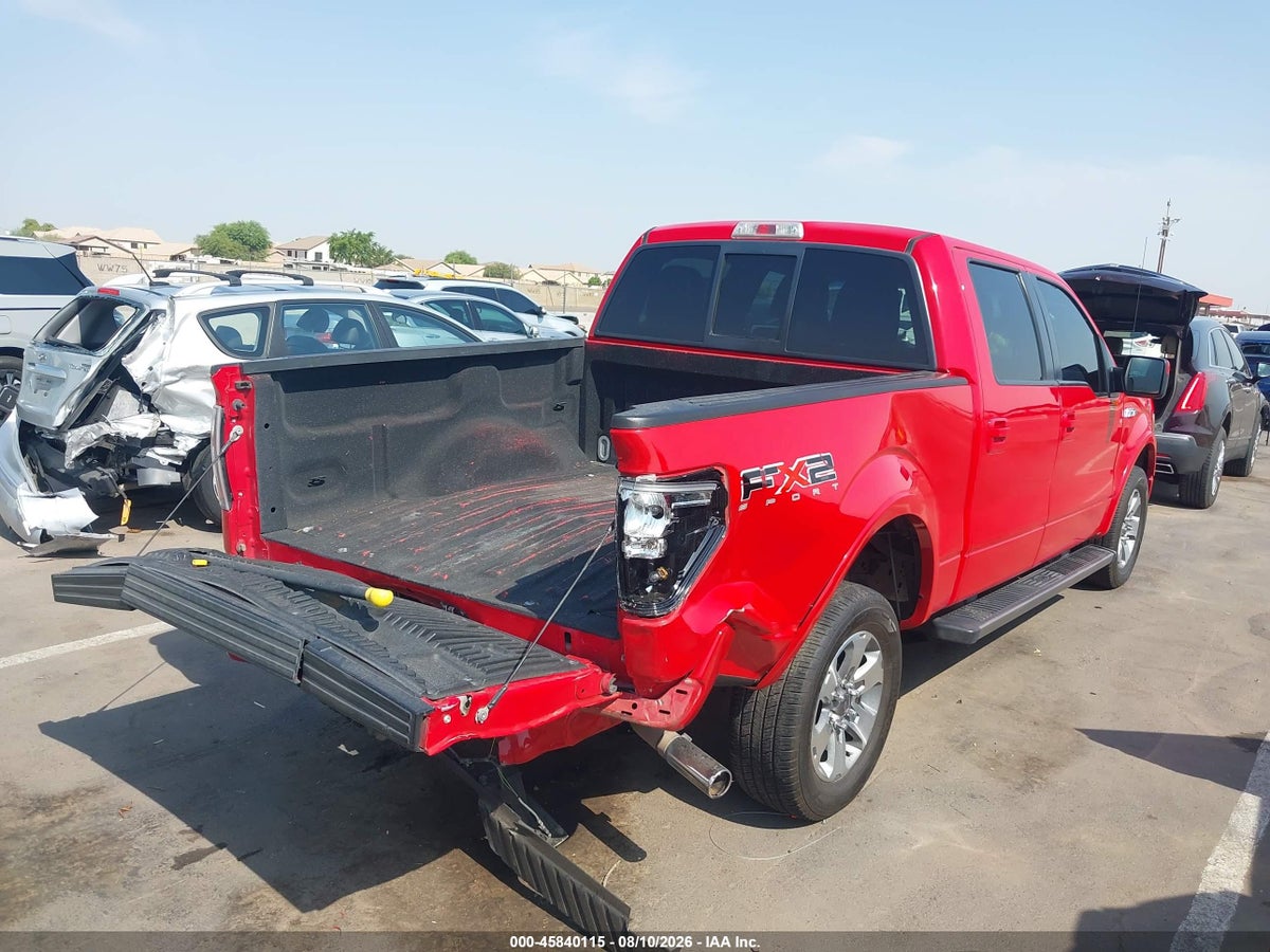 2010 FORD F-150 FX2 SPORT/HARLEY-DAVIDSON/KING RANCH/LARIAT/PLATINUM/XL/XLT — снимка 4