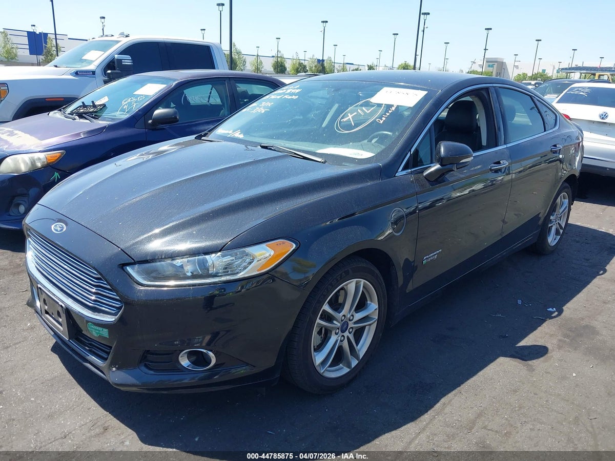 2015 FORD FUSION ENERGI TITANIUM — снимка 2