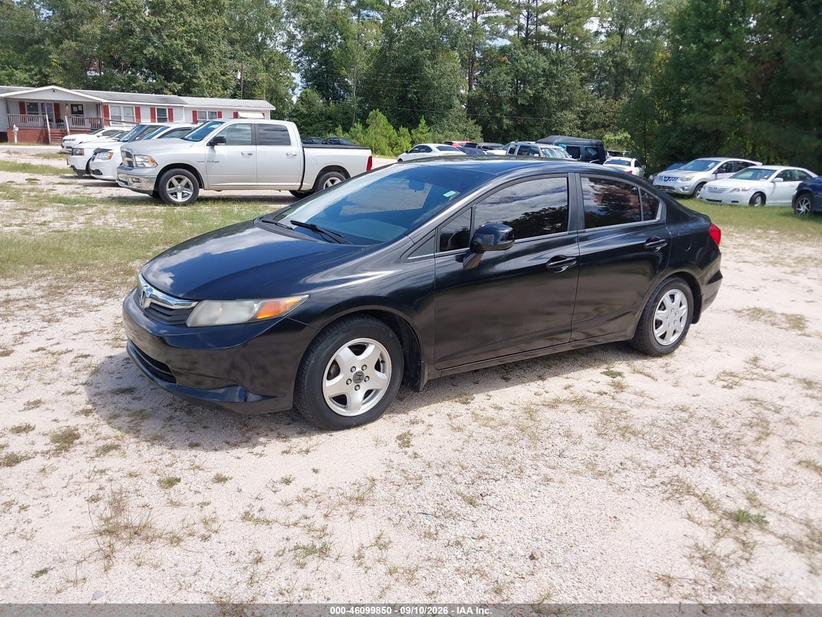 2012 HONDA CIVIC LX — снимка 2