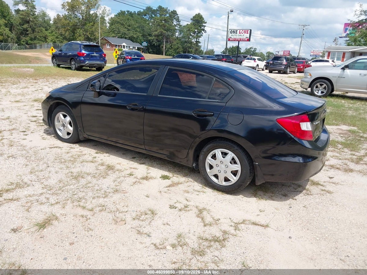2012 HONDA CIVIC LX — снимка 3