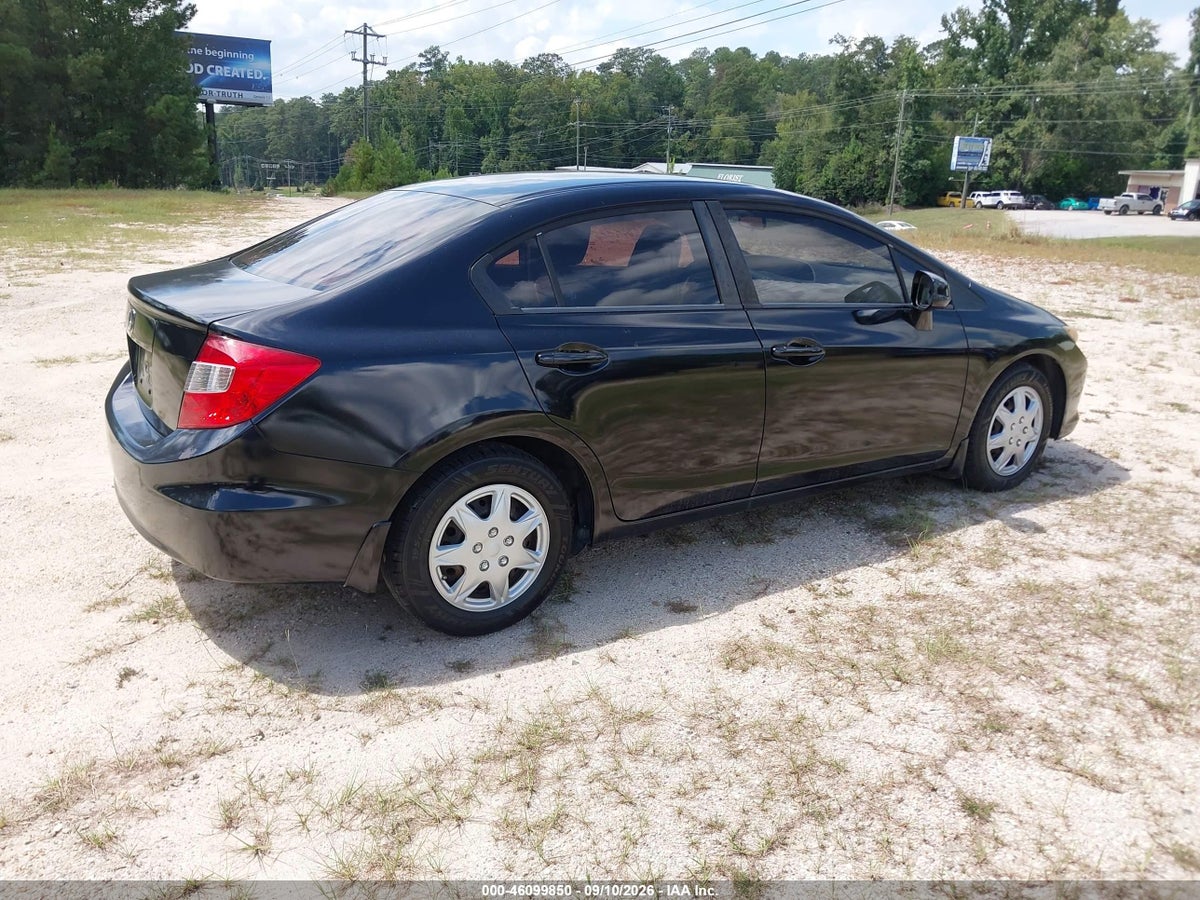 2012 HONDA CIVIC LX — снимка 4
