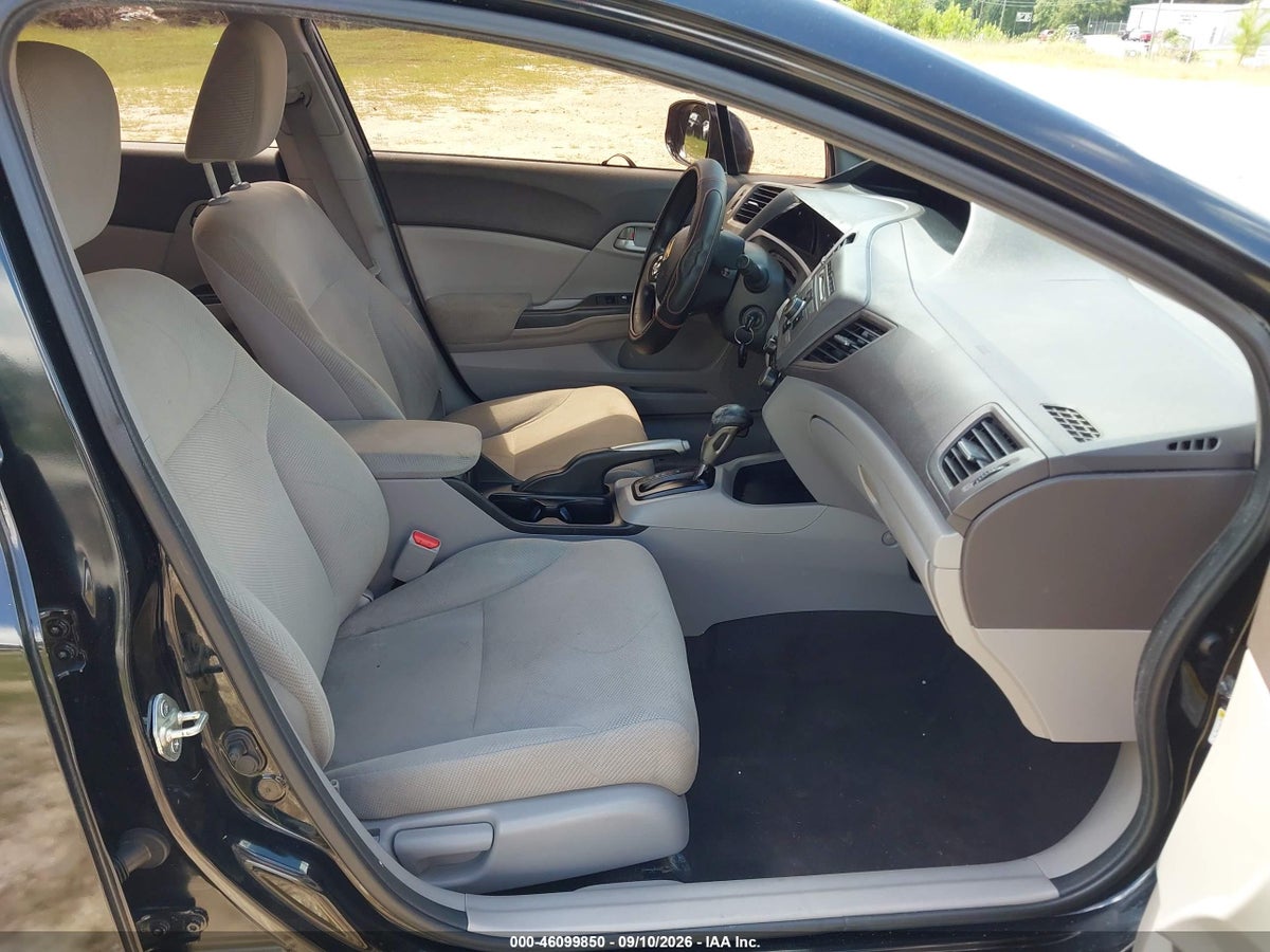 2012 HONDA CIVIC LX — снимка 5