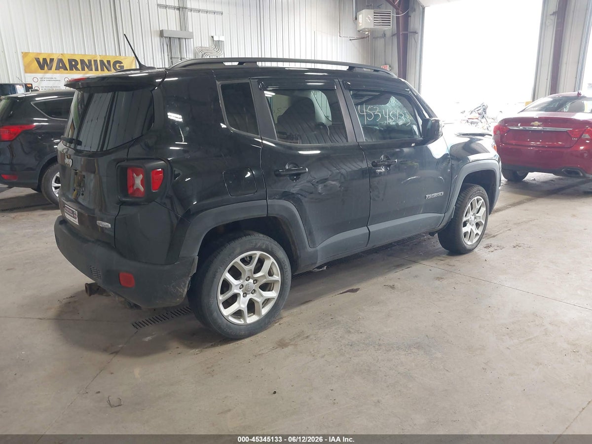 2017 JEEP RENEGADE LATITUDE 4X4 — снимка 4