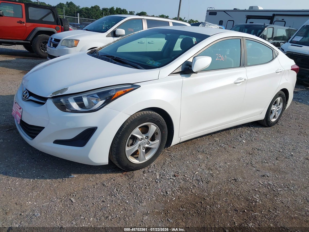 2015 HYUNDAI ELANTRA SE — снимка 2