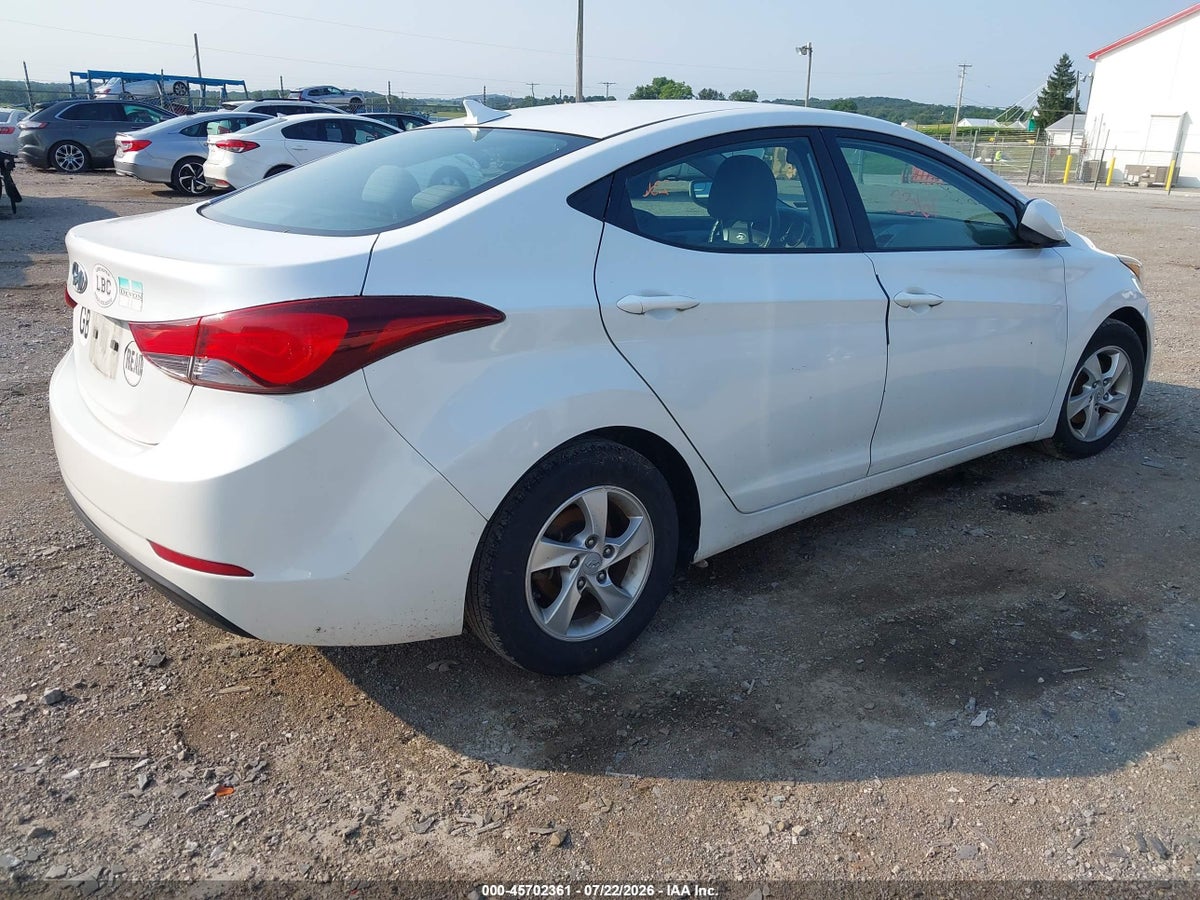 2015 HYUNDAI ELANTRA SE — снимка 4