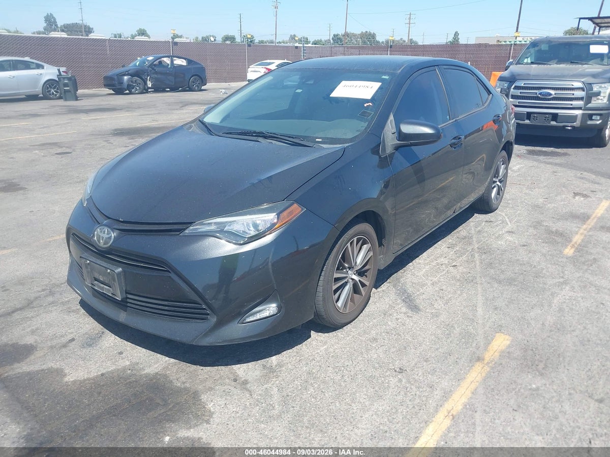 2017 TOYOTA COROLLA LE — снимка 2