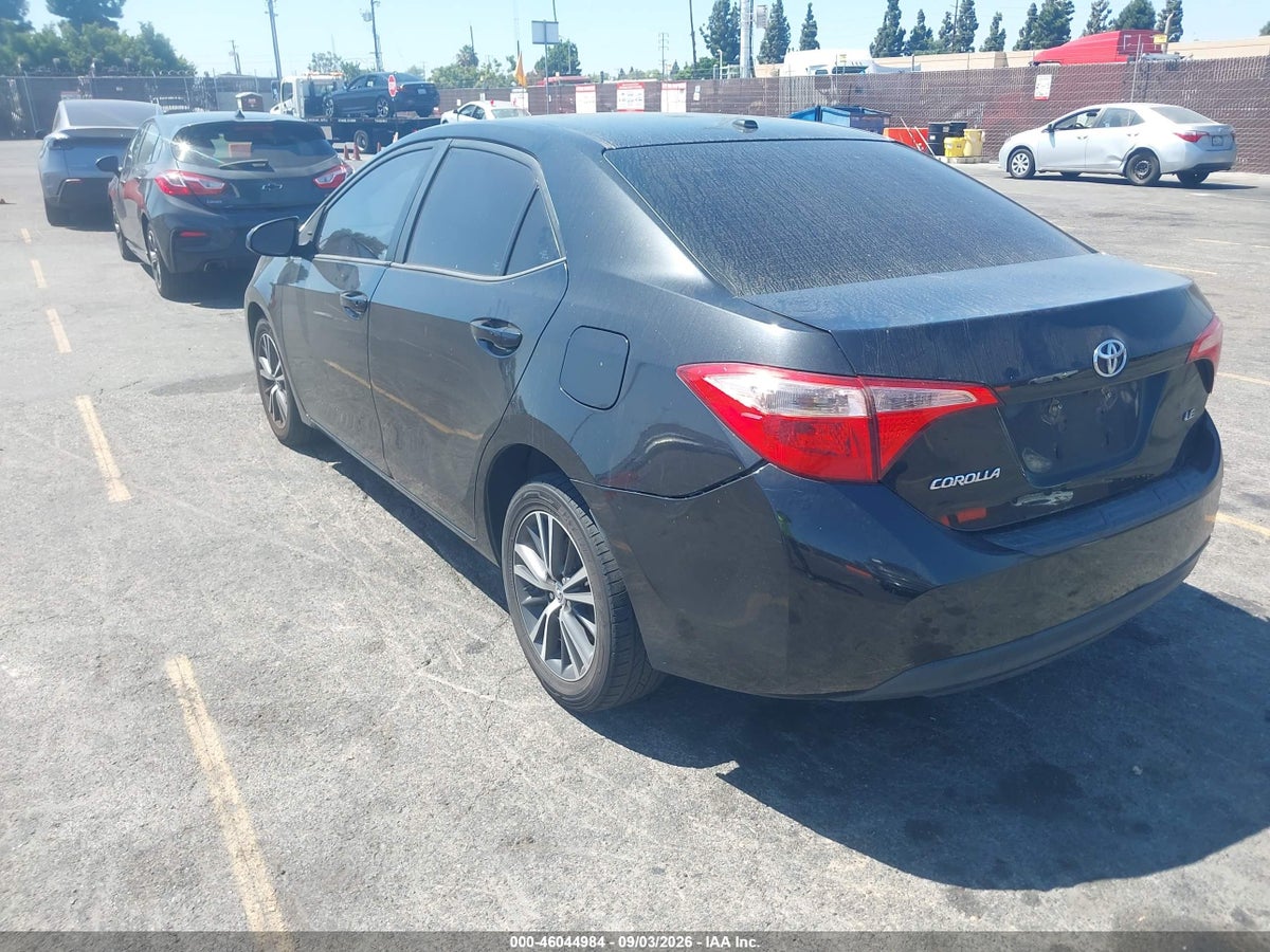 2017 TOYOTA COROLLA LE — снимка 3