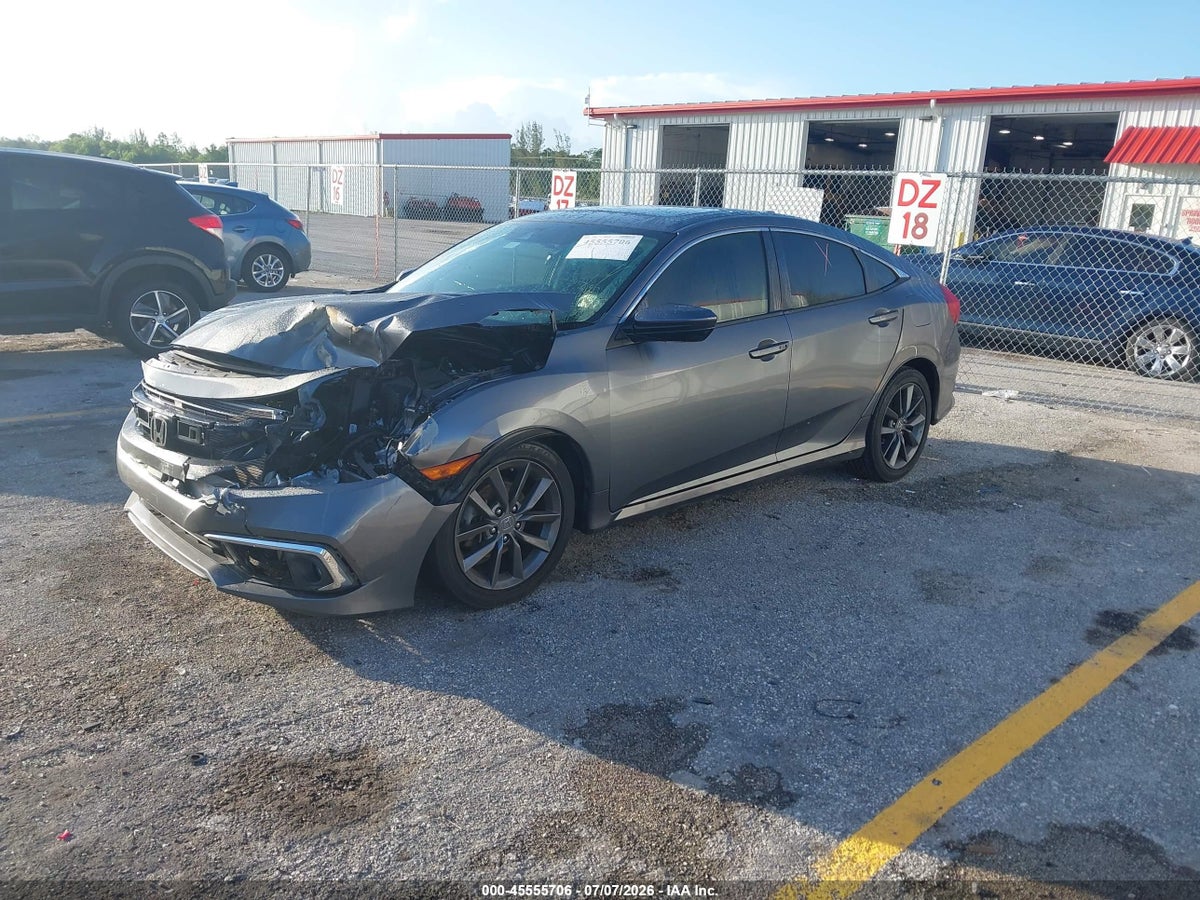 2019 HONDA CIVIC EX — снимка 2