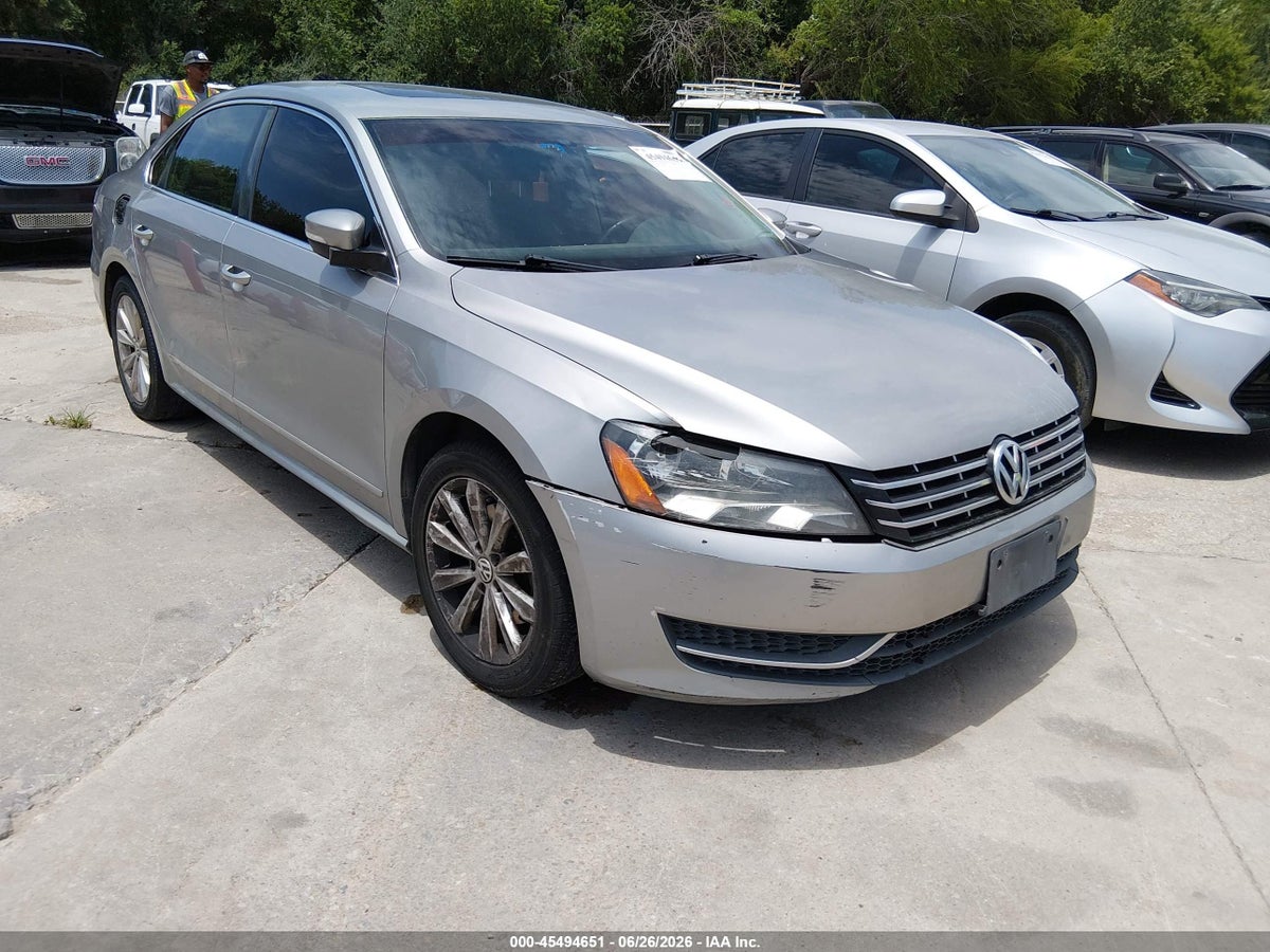 2013 VOLKSWAGEN PASSAT 2.5L SEL