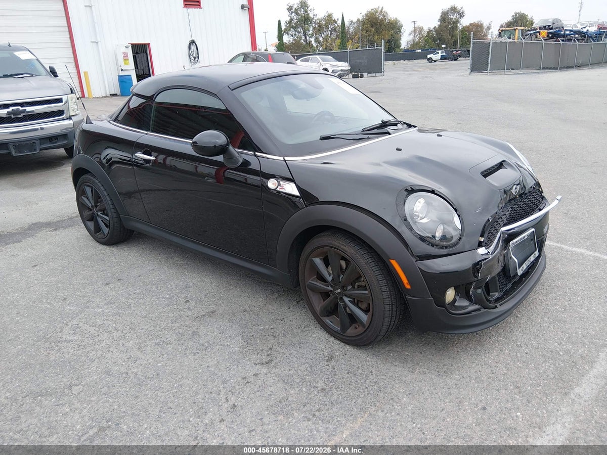 2013 MINI COUPE COOPER S
