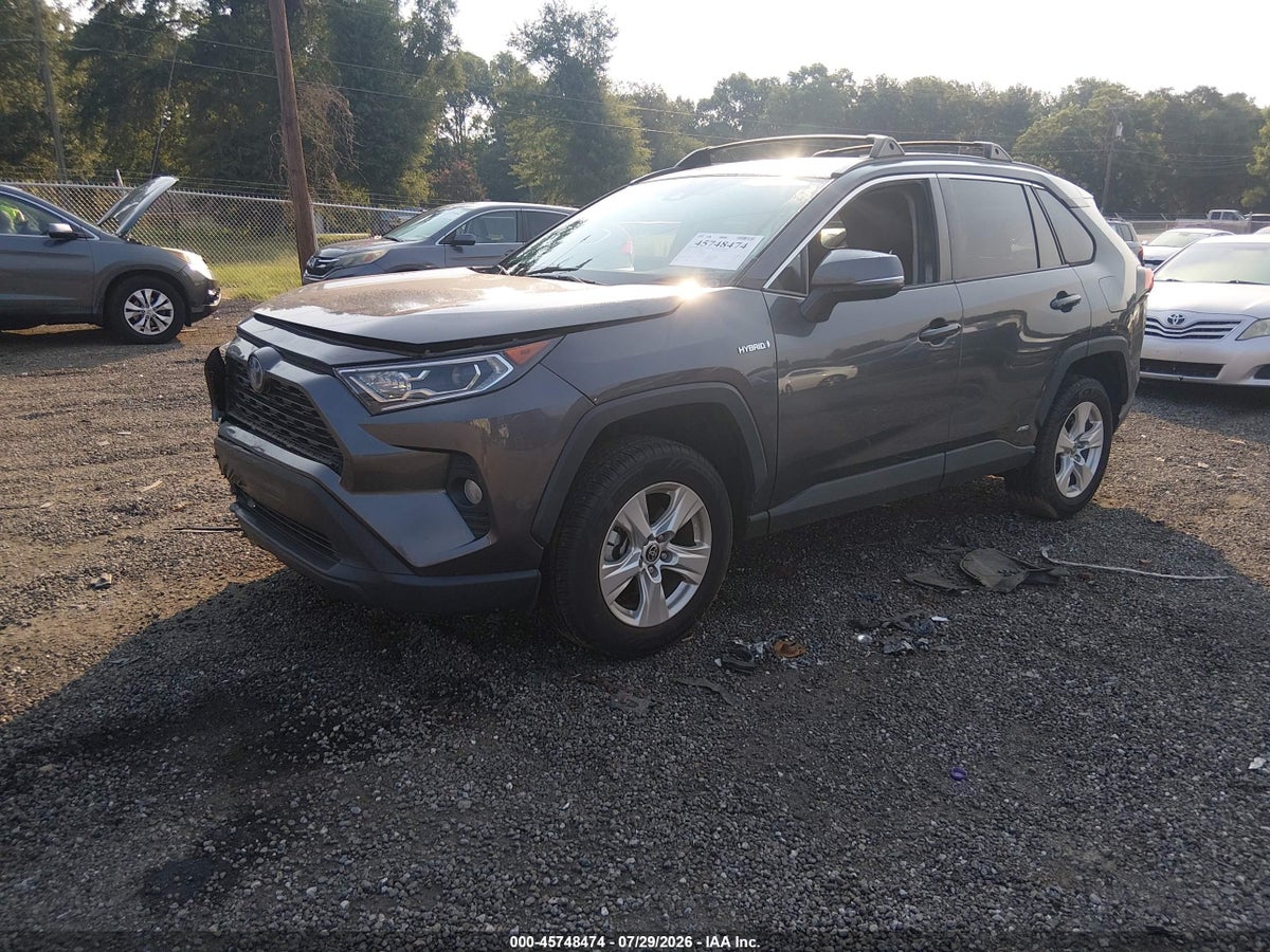 2021 TOYOTA RAV4 HYBRID XLE — снимка 2