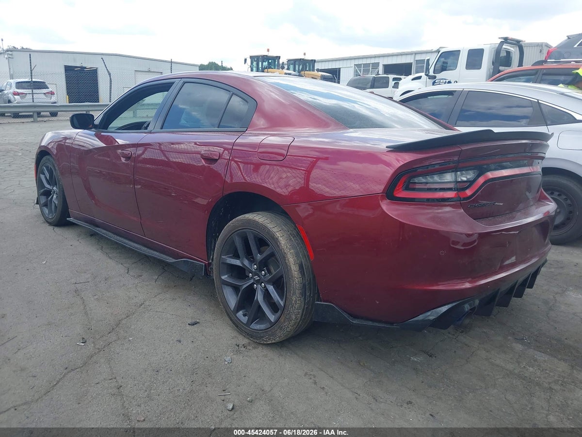 2019 DODGE CHARGER SXT RWD — снимка 3