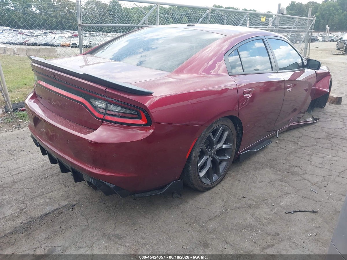 2019 DODGE CHARGER SXT RWD — снимка 4
