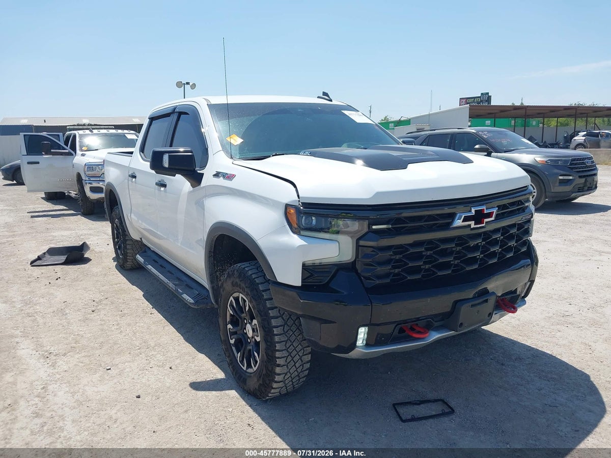 2022 CHEVROLET SILVERADO 1500 4WD SHORT BED ZR2