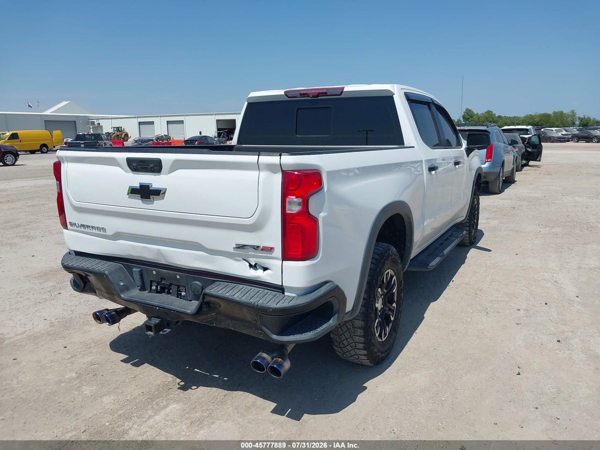 2022 CHEVROLET SILVERADO 1500 4WD SHORT BED ZR2 — снимка 4