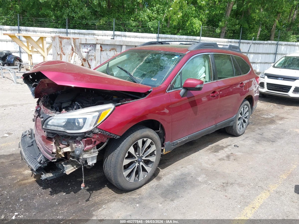 2017 SUBARU OUTBACK 2.5I LIMITED — снимка 2