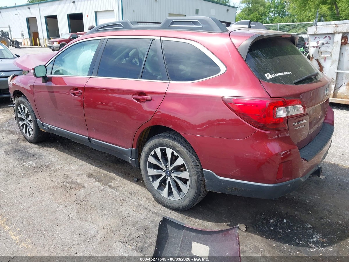 2017 SUBARU OUTBACK 2.5I LIMITED — снимка 3