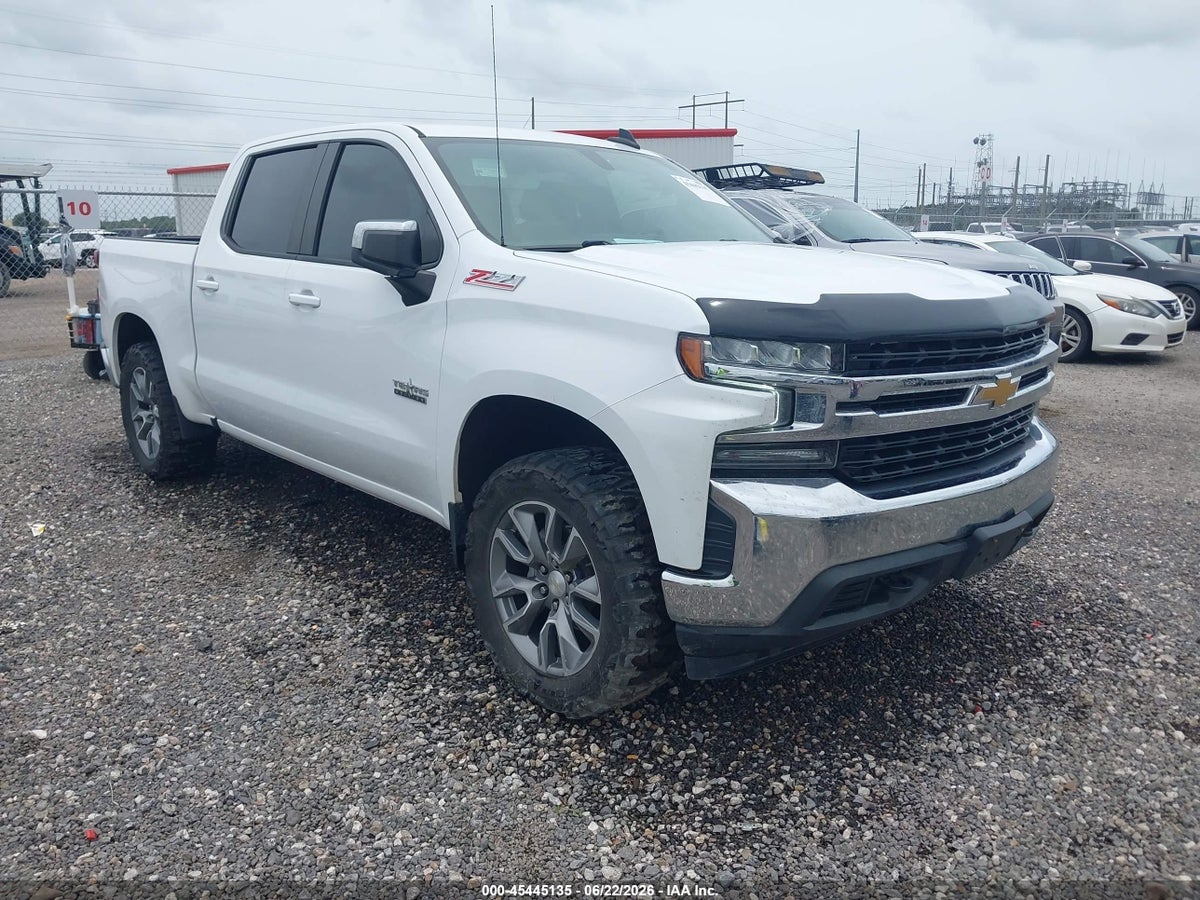2021 CHEVROLET SILVERADO 1500 4WD SHORT BED LT
