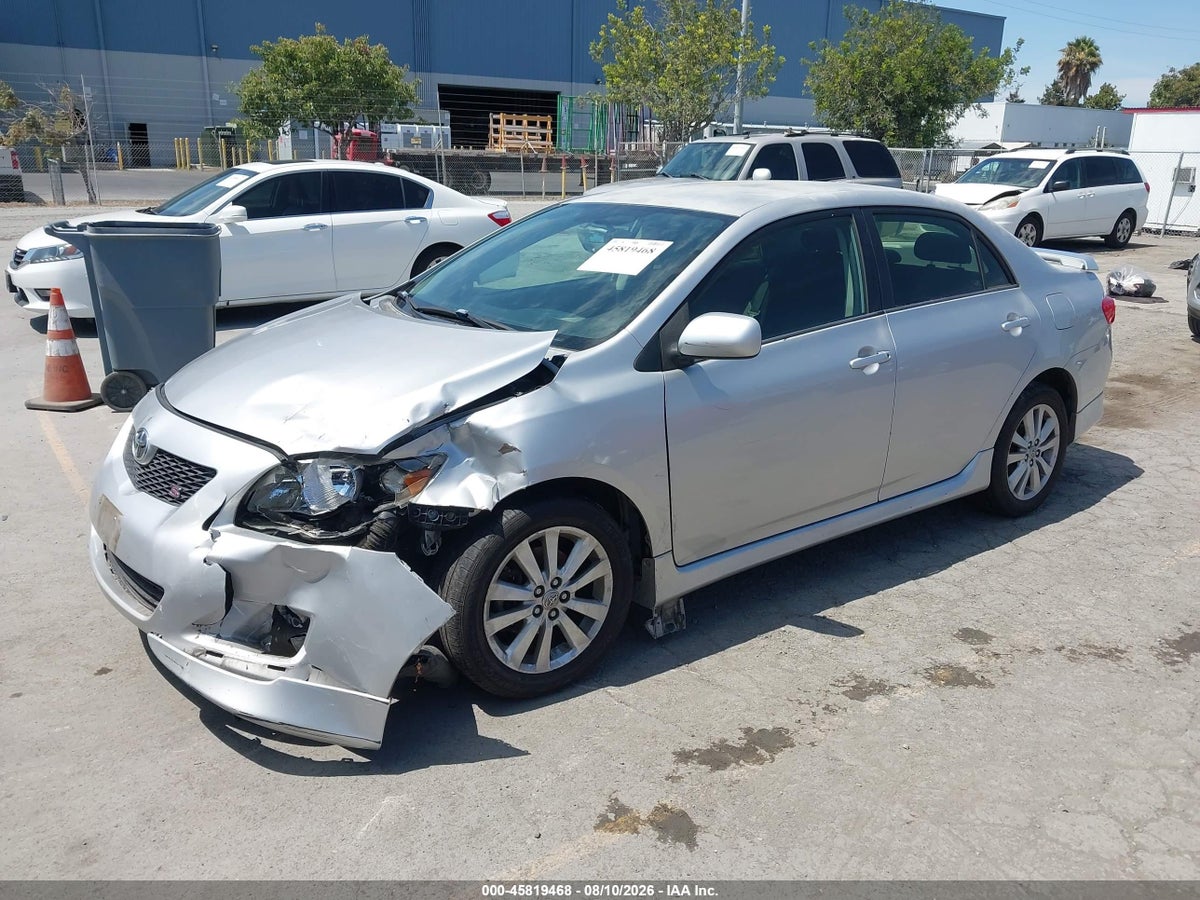 2010 TOYOTA COROLLA S — снимка 2