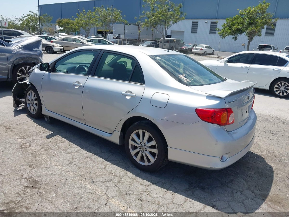 2010 TOYOTA COROLLA S — снимка 3