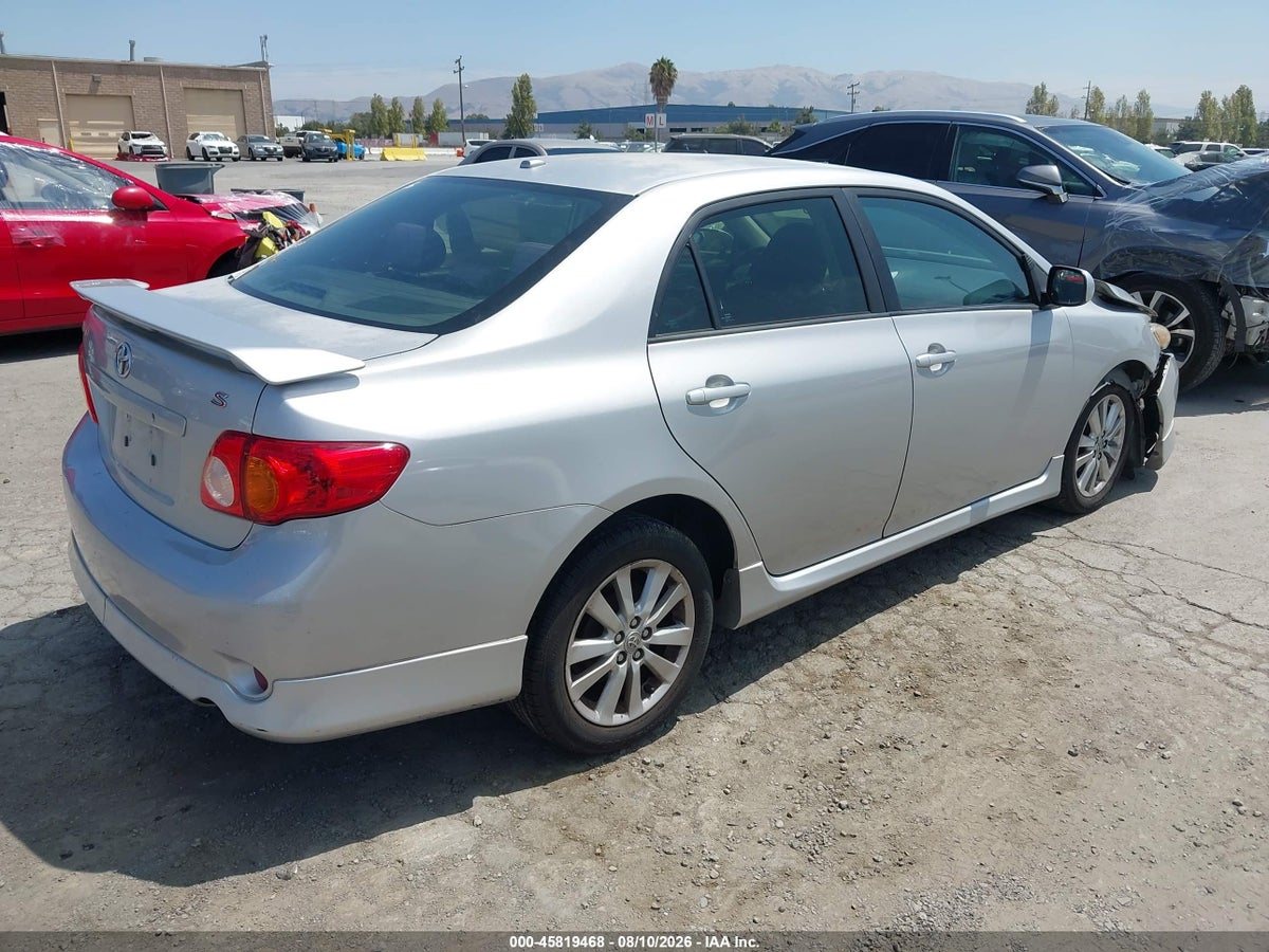 2010 TOYOTA COROLLA S — снимка 4