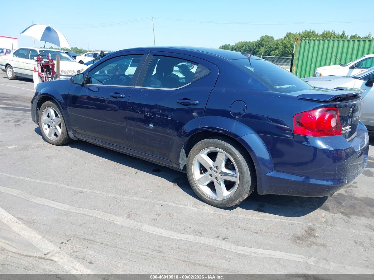 2013 DODGE AVENGER SXT — снимка 3