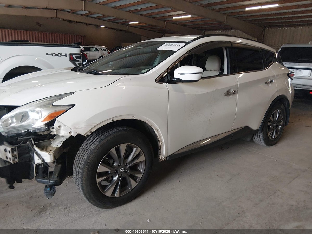 2017 NISSAN MURANO SV — снимка 2