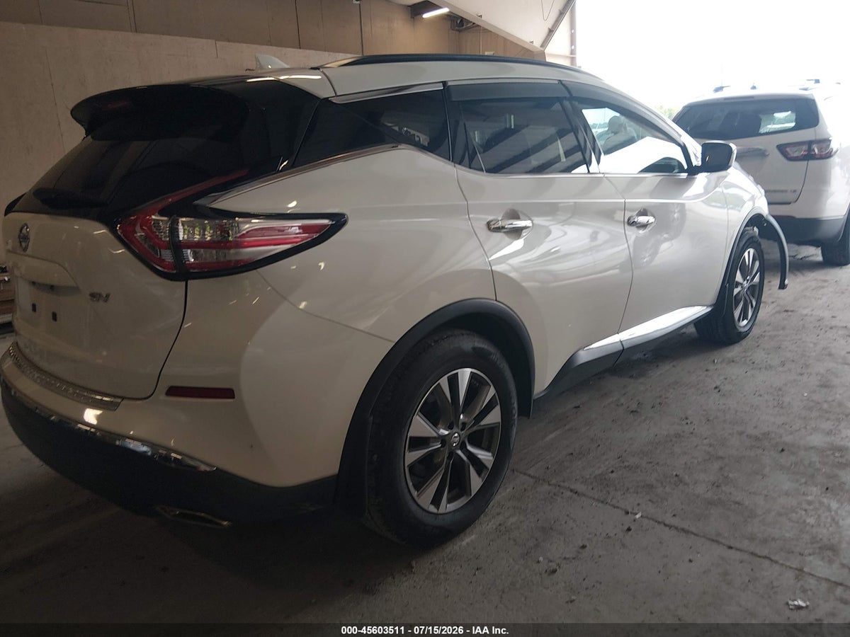 2017 NISSAN MURANO SV — снимка 4