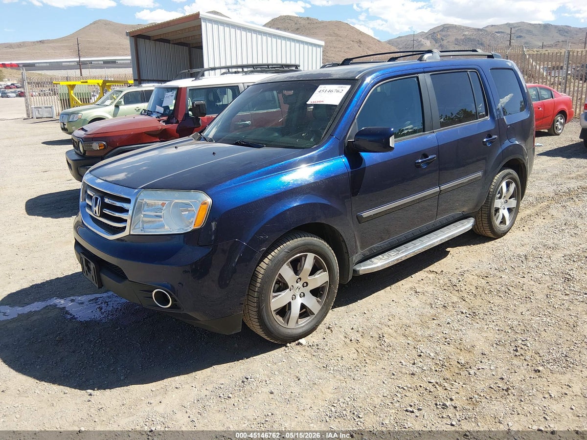 2014 HONDA PILOT TOURING — снимка 2
