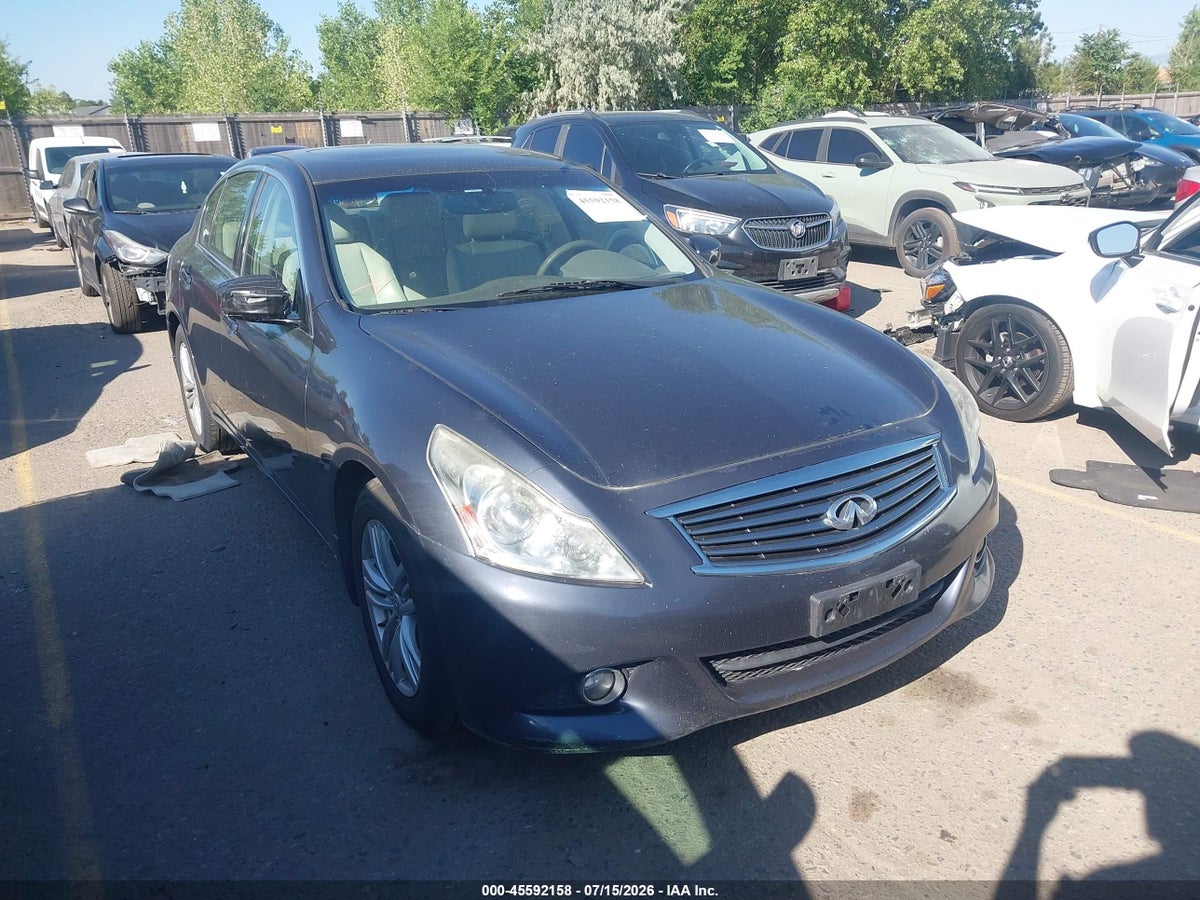 2011 INFINITI G37X