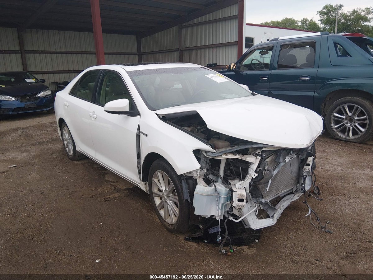 2012 TOYOTA CAMRY HYBRID XLE